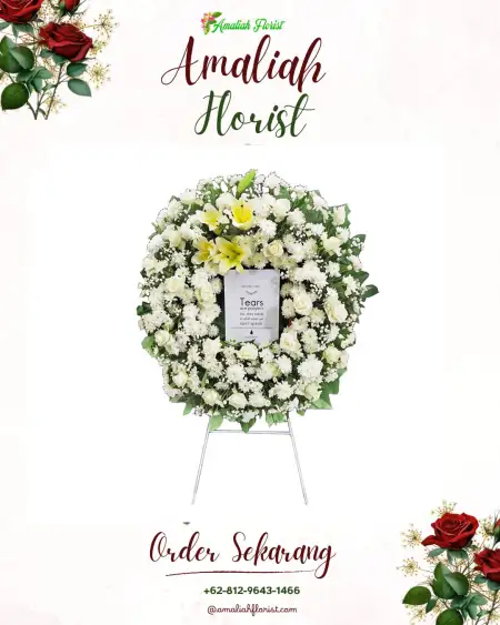 Krans Bunga Duka Sukabudi